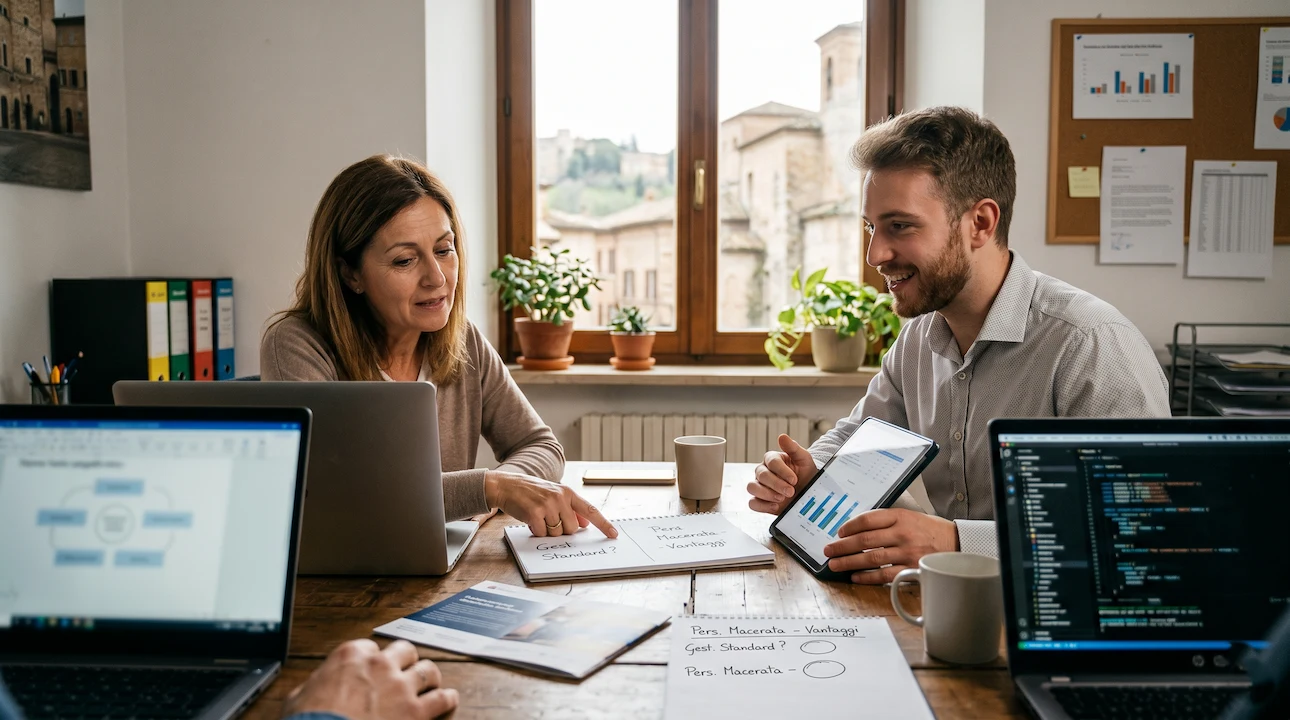 Gestionale standard o software personalizzato a Macerata: la risposta rapida per decidere